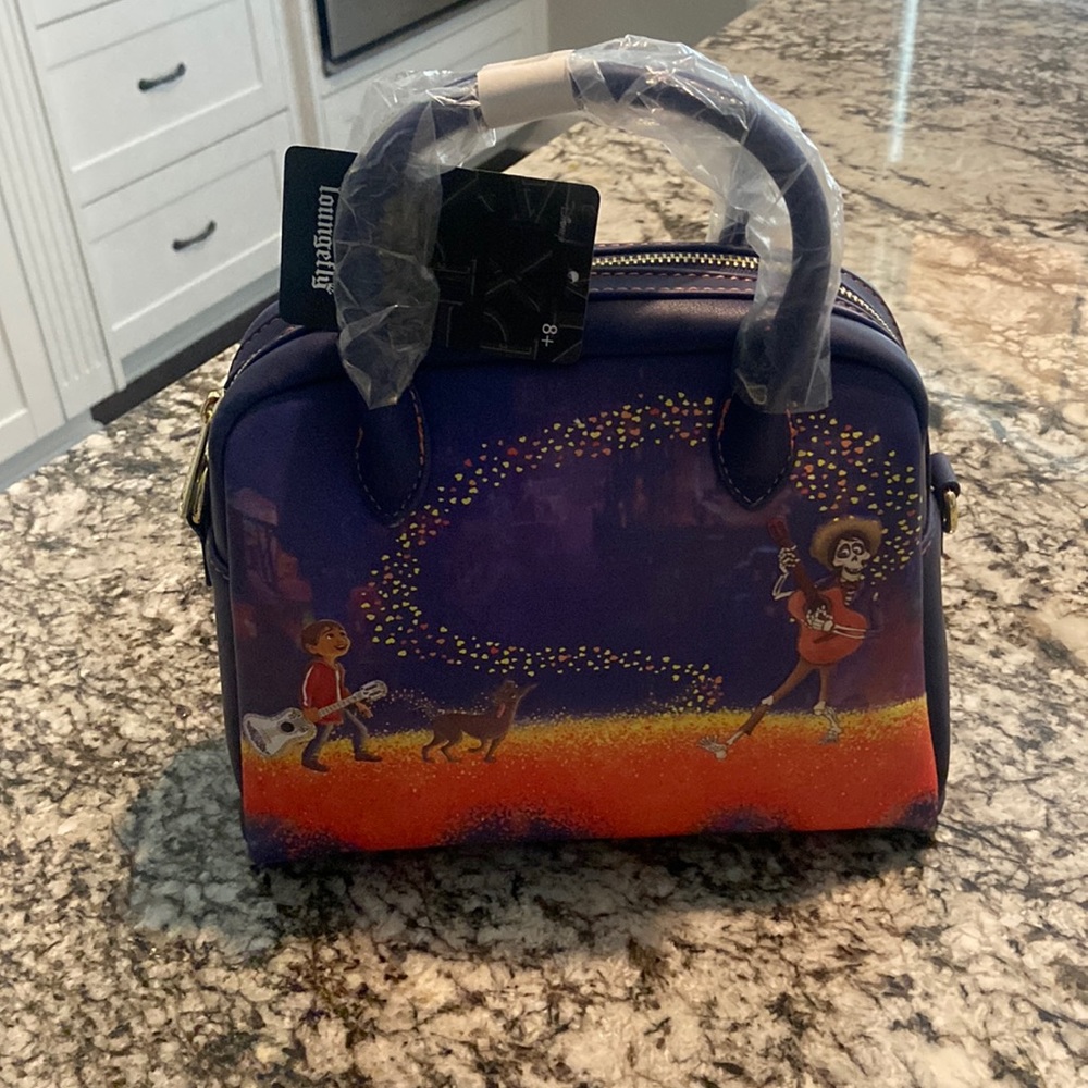 Loungefly Disney Pixar Coco Marigold Crossbody Bag